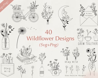 Download Flower Svg Etsy