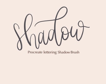 3D-Schatten-Procreate-Pinsel: Brush (Instant Download)