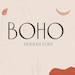 Boho Modern Font | Boho Logo Font | Boho Wedding Font | Boho Minimalist Font | Boho Handwritten font