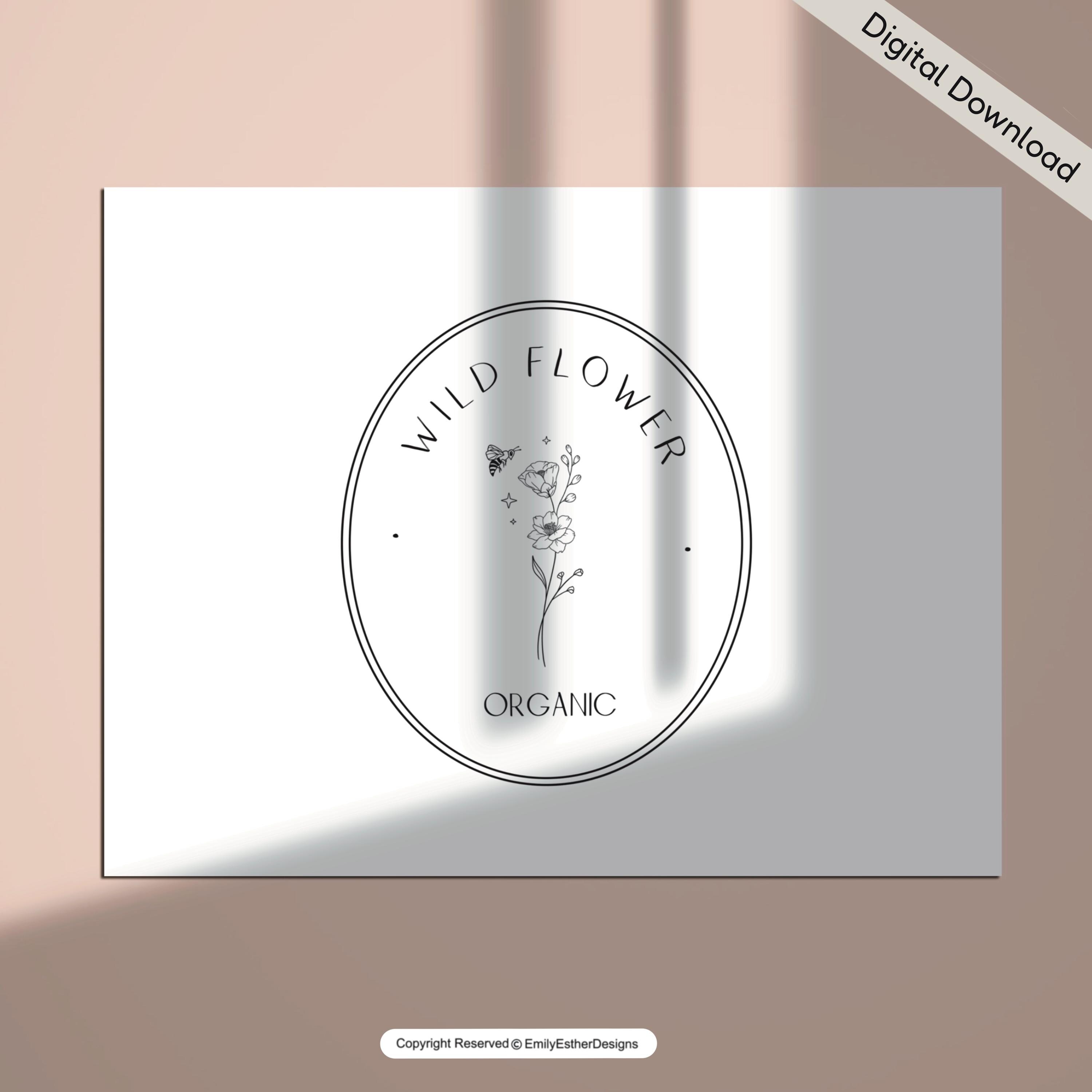 Fine Line Flower Bouquet Procreate Stamps: 60 Floral Brushes (digital ...