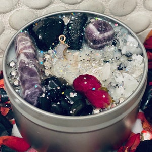 Dream Protection Spell Candle/Lucid Dreams/Sweet Dreams/Amethyst Manifestation/Witchy Things