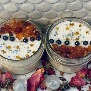 Creativity Manifestation Candle/Mini Positive Energy Intention Candle/Witchy Things/Meditation/
