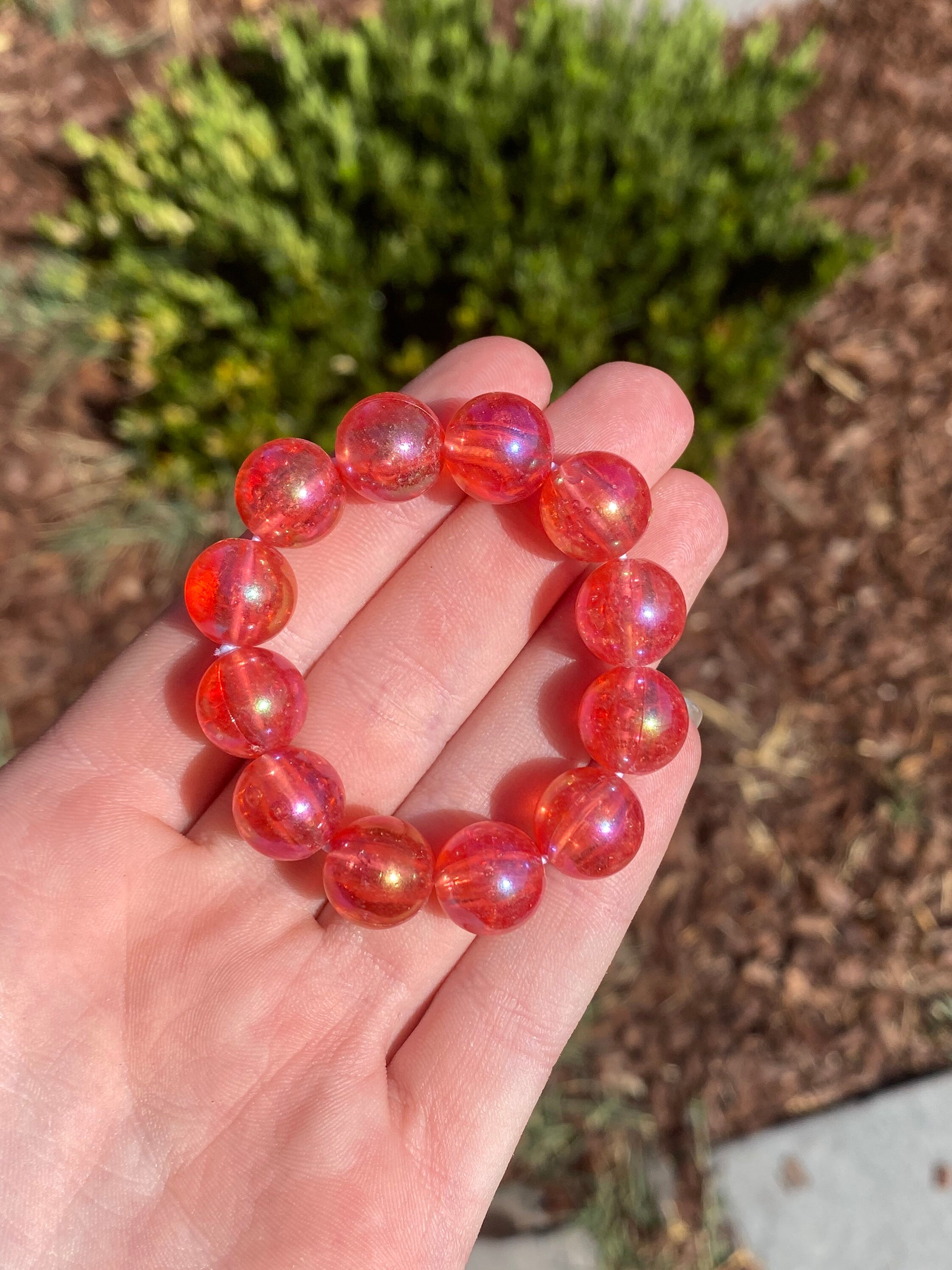 Cotton candy beaded bracelet pack Etsy