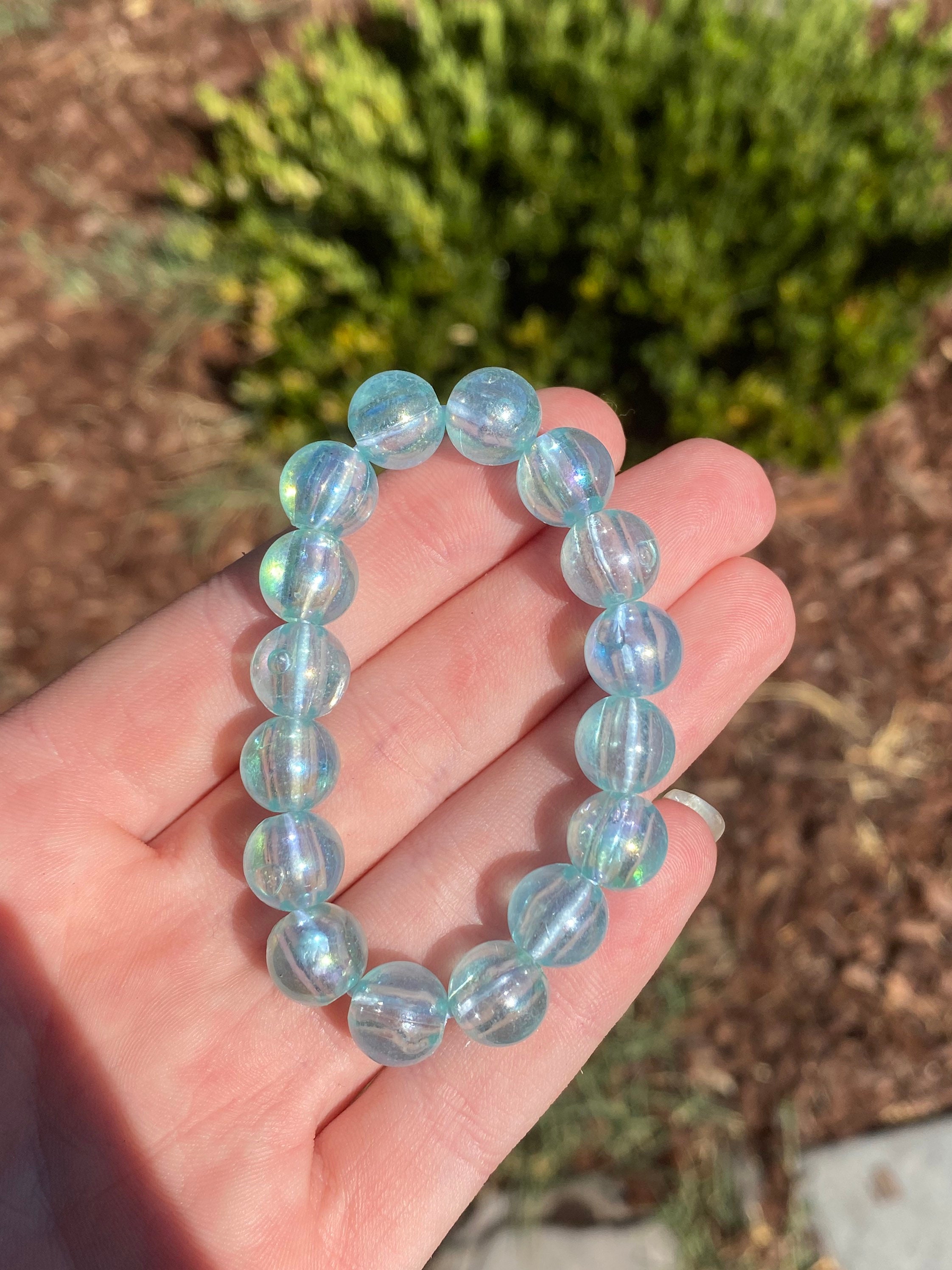 Cotton candy beaded bracelet pack Etsy