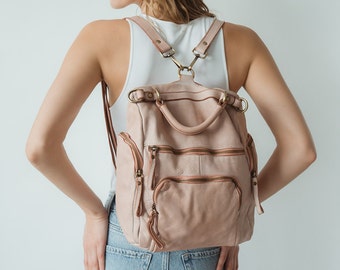 mini slouch backpack