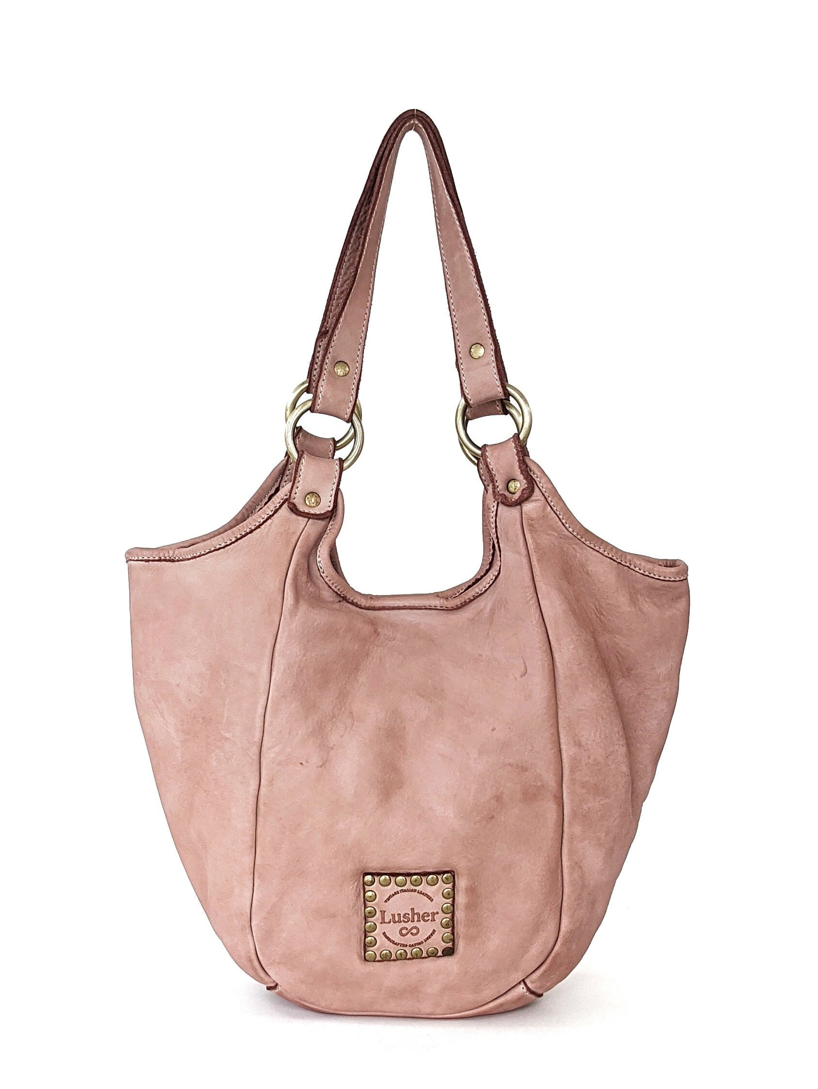 Soft Leather Hobo Bag Buttery Soft Washed Italian Leather Etsy Canada