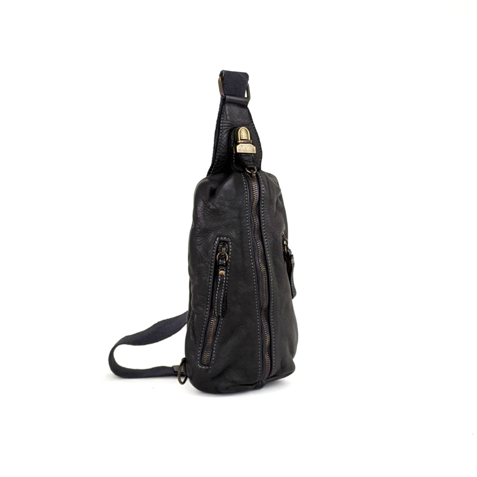 Italian Leather Sling Crossbody Bag Soft Leather boho sling Etsy