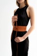 Corset Leather Belt, Obi Leather Wrap Belt, Soft Italian Leather Wrap Belt, Tie Leather Belt, 7 colors, Free Same Day Shipping Included 