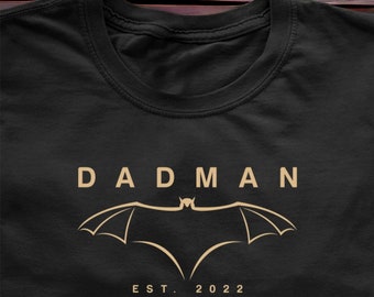 T-Shirt DadMan Father's Day BadMan Bat personalized