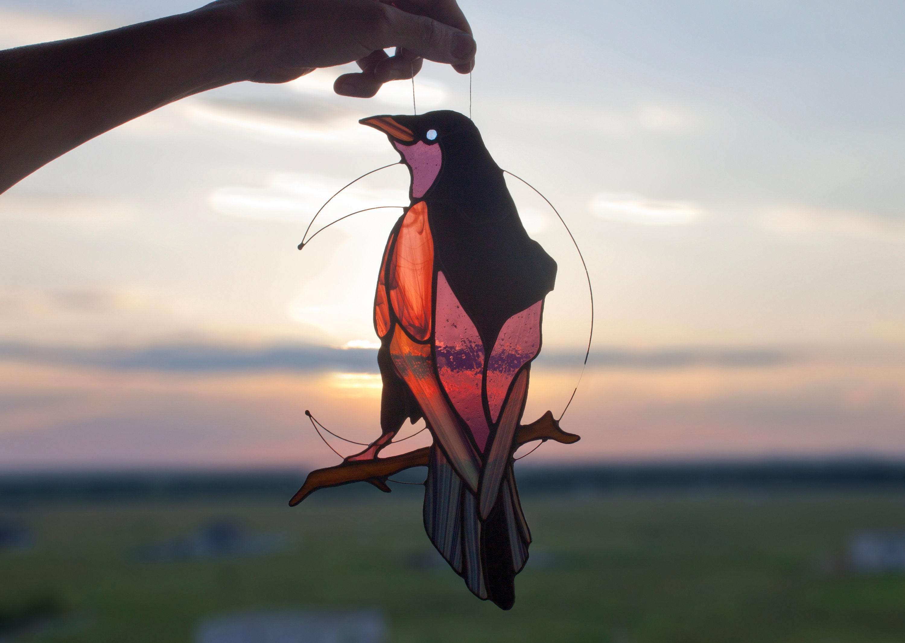 How To Hang A Suncatcher