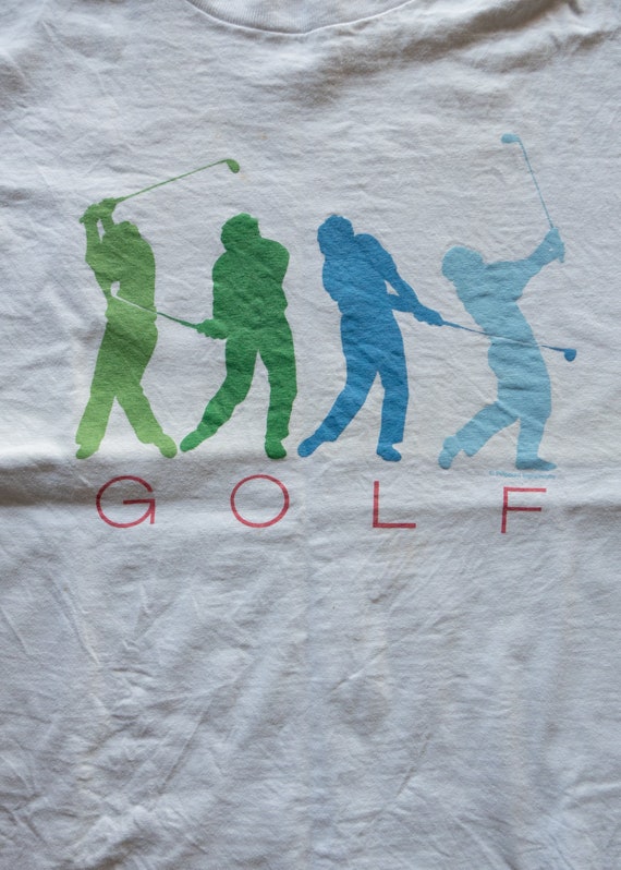 Vintage 1990s “GOLF” graphic t-shirt on size Large On… - Gem