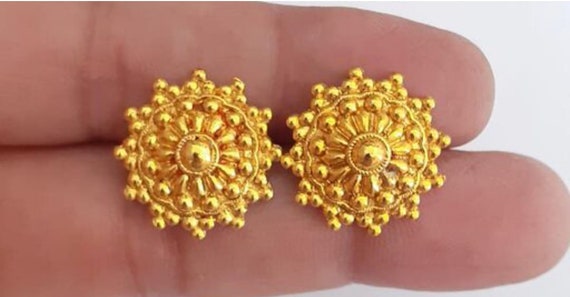 Old Fashion Baliyan || Old Gold Earrings Collection || 22k Gold Earrings. -  YouTube