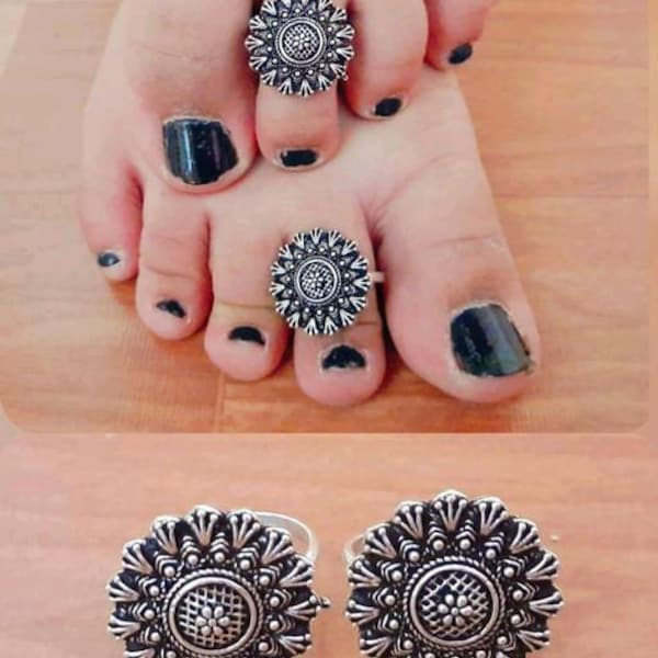 Toe Ring Anklet - Etsy