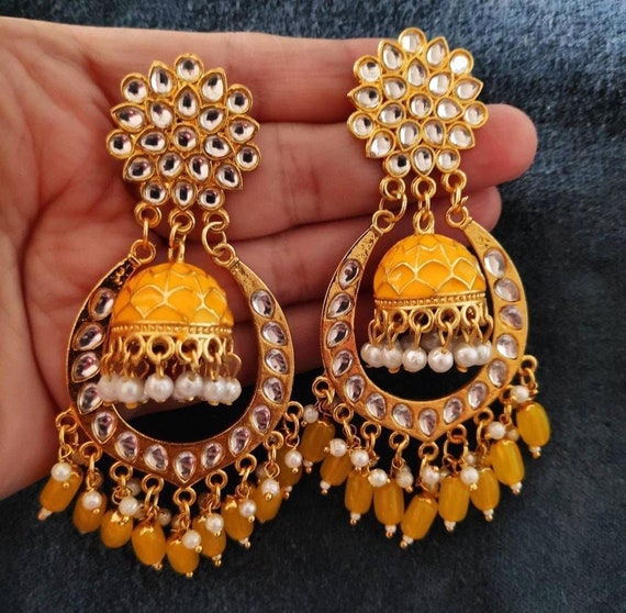 Pakistani style earrings sale