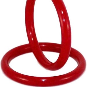 Bengali äktenskapssymbol Shakha Pola rött armbandsset, rött guldarmband, akrylarmband, Bangoli plastarmband, vita armband