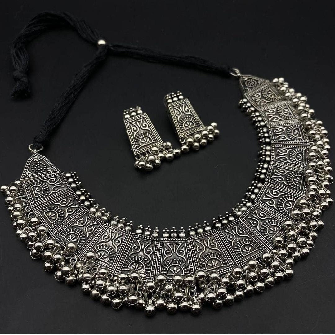 Oxidized Jewelry Choker Etsy Australia