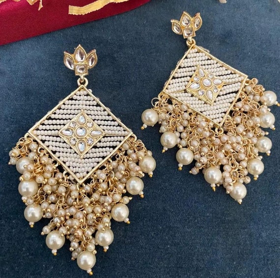 Punjabi Earrings With Price | Punjabi Traditional Jewellery Buy Online –  Amazel Designs