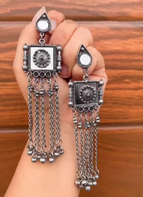 Oxidized Silver Circle Tribal Pedants Oxidized Silver Circle Tribal Pedants