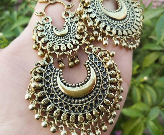 Brass Mix Oxidized Daily wear Hook Earrings at Rs 70/pair in Jaipur | ID:  2851886818097