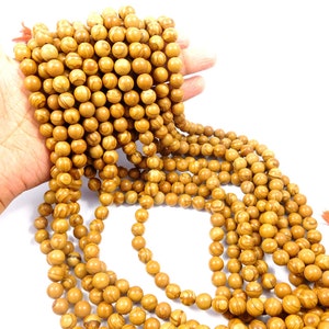 Wood Skin Jasper Stone Beads, Grade AAA Natural Gemstone Round Loose Beads 8MM 15 In, Jewelry Making Beads, Jasper Stone Lot Beads.