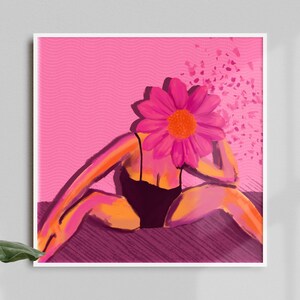 Woman Portrait Digital Print, Instant Download, Wall Art, Downloadable Print