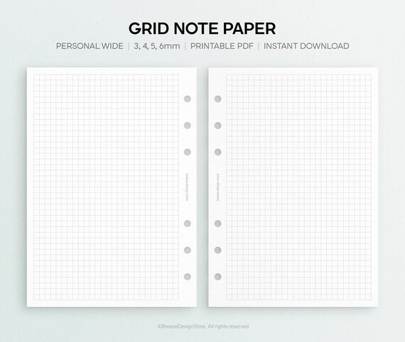 Personal Grid Paper 