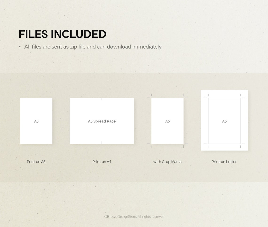 Lined Note Paper Printable | A5 Lined Paper, Lined Notes, Writing Paper ...