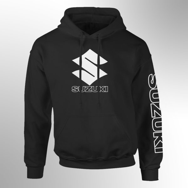 Suzuki Racing Black Hoodie