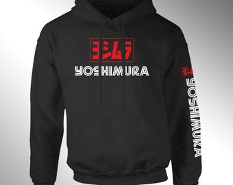 Yoshimura, Bike Racing, Black Hoodie