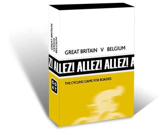 Allez! Allez! Allez! Great Britain Versus...? G.O.A.T. Card game for cycling enthusiasts