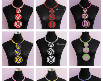 Afrikaanse kralenkettingen, kralenkettingen voor vrouwen, Maasai kettingen, Afrikaanse vrouwen sieraden, Fringe ketting, kerstcadeau voor haar