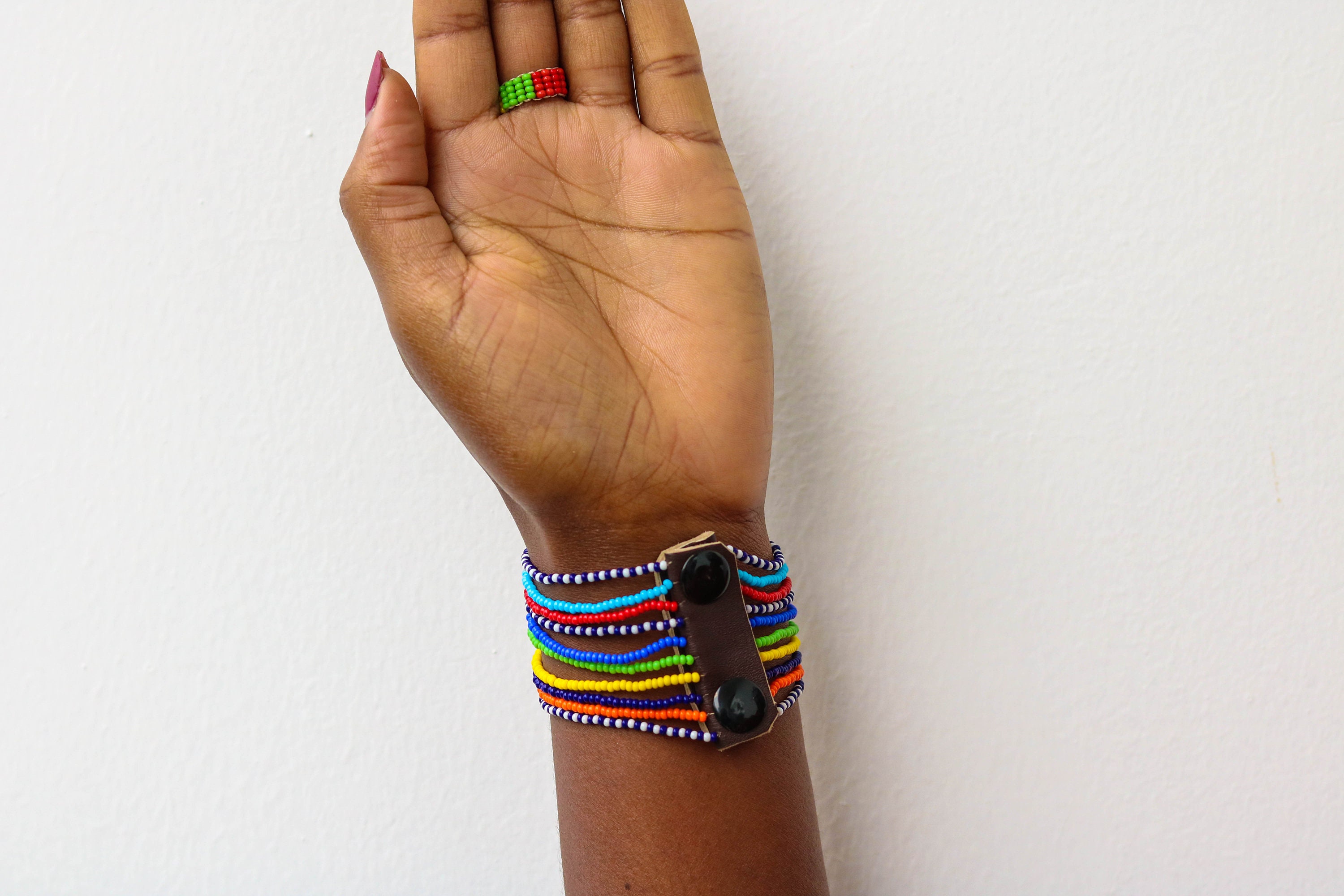 African Beaded Bracelets Zulu Bracelets Maasai Wrist Etsy
