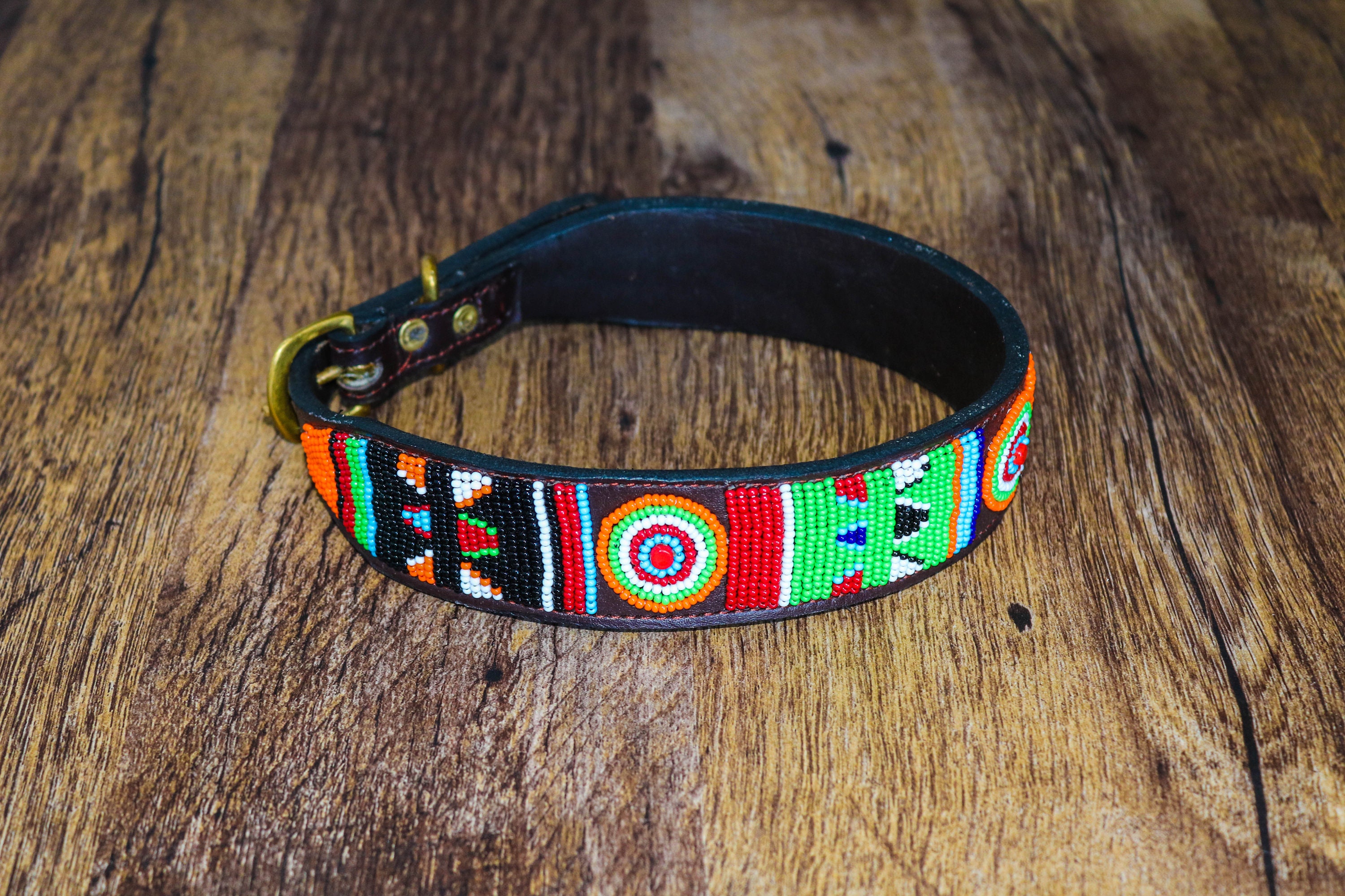 SALE Maasai Beaded Collars African dog collars Handmade Etsy