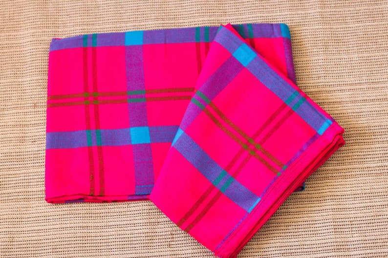 African Maasai Blanket Maasai Fabrics Kenyan Kikoy Etsy