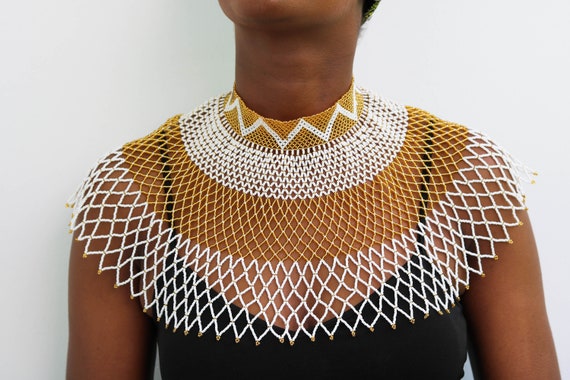 Beaded cape hotsell necklace