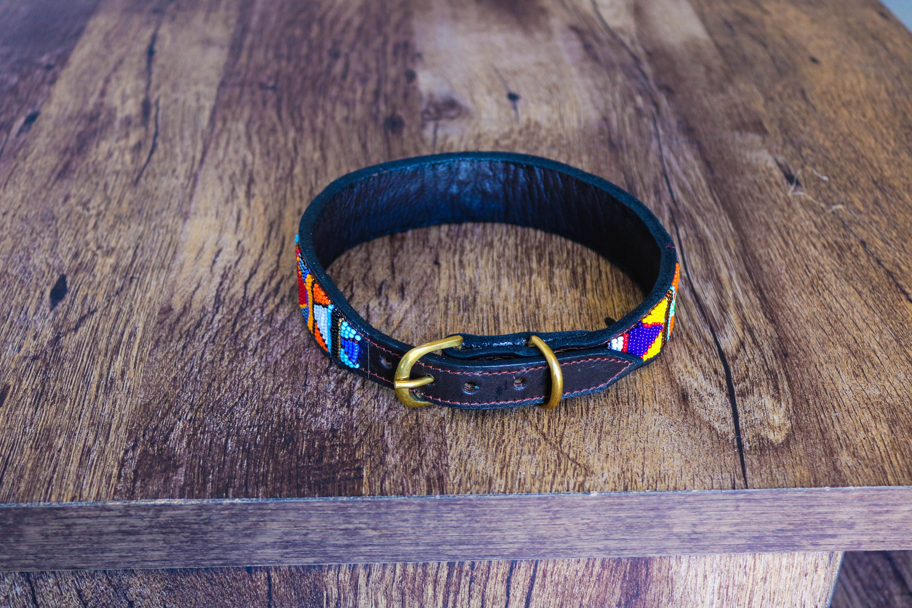 SALE Maasai Beaded Collar African Dog Collar Handmade Collar Etsy UK