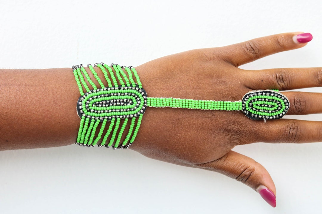 African Beaded Bracelets, Zulu Bracelets, Maasai Wrist Bracelets