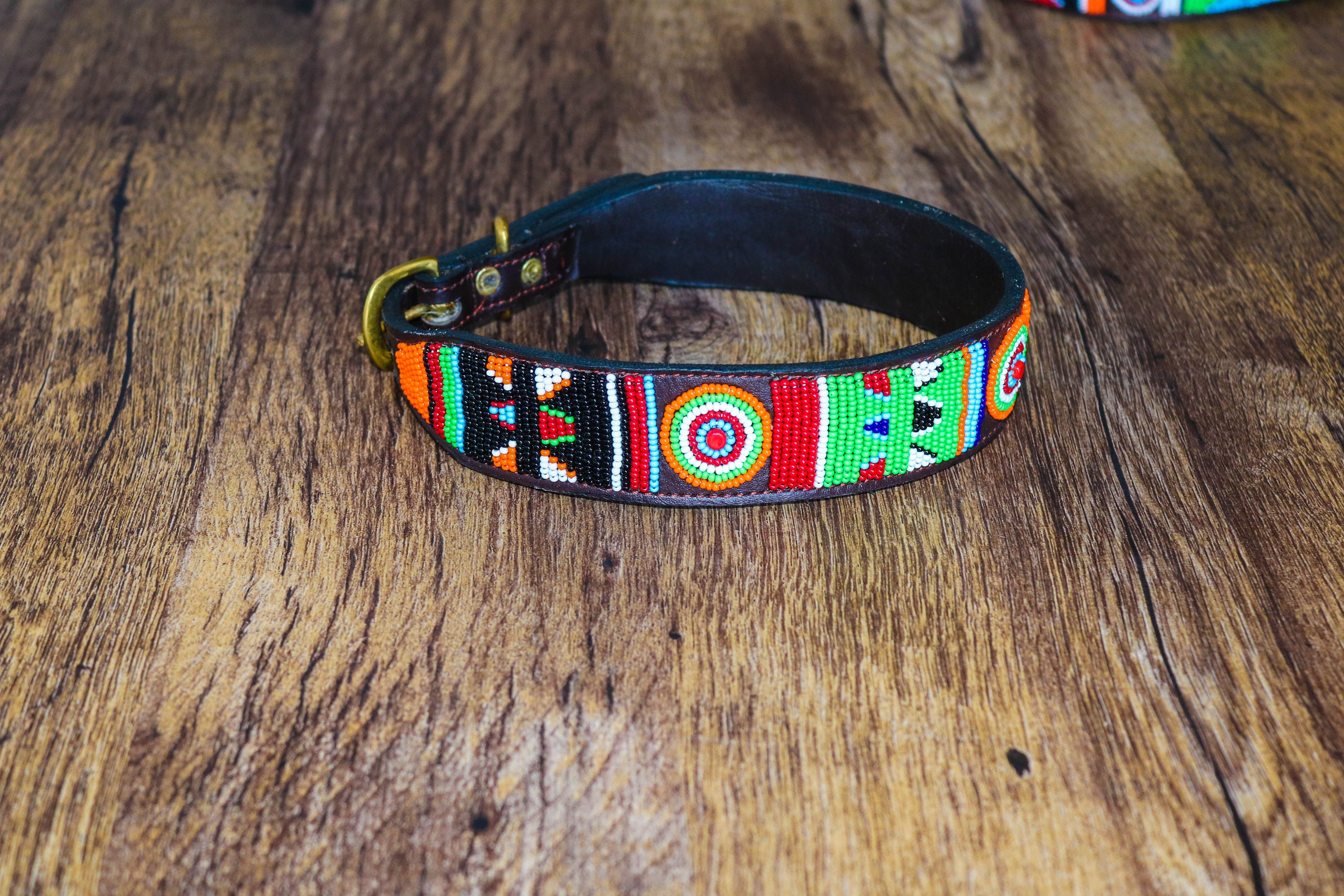 SALE Maasai Beaded Collars African dog collars Handmade Etsy