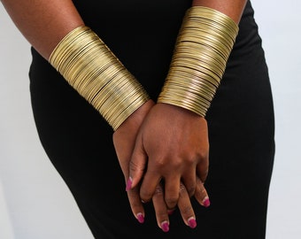 African Brass bracelets, Brass cuff Bracelets, Maasai Wrist bracelets, Brass bangles, Brass Jewelry, Christmas Gift for her , Moms gift