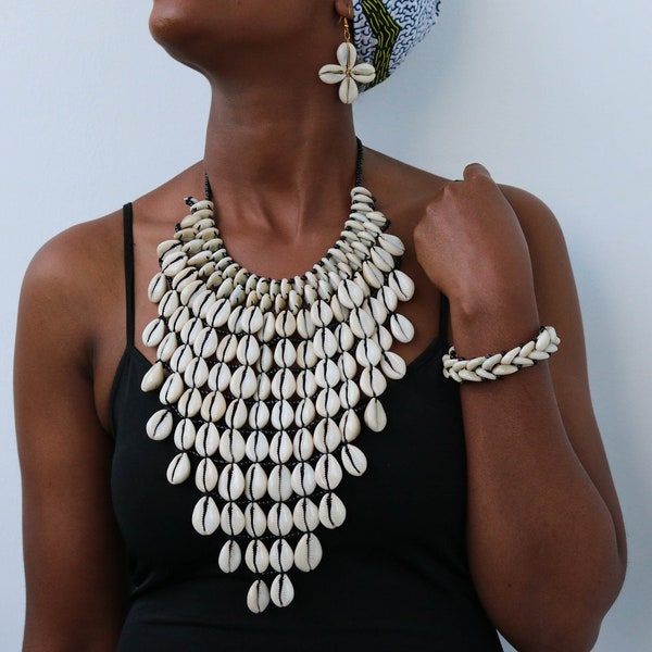 Cowrie Necklace Etsy