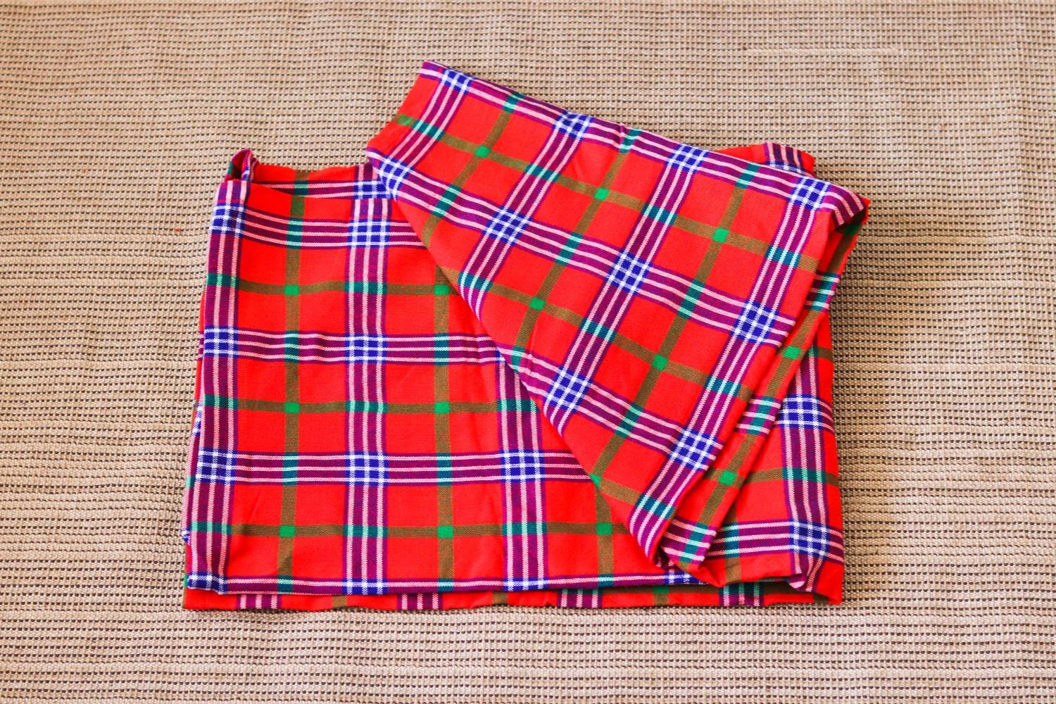 Masai Shuka Fleece Blanket – ONEWAY KENYA