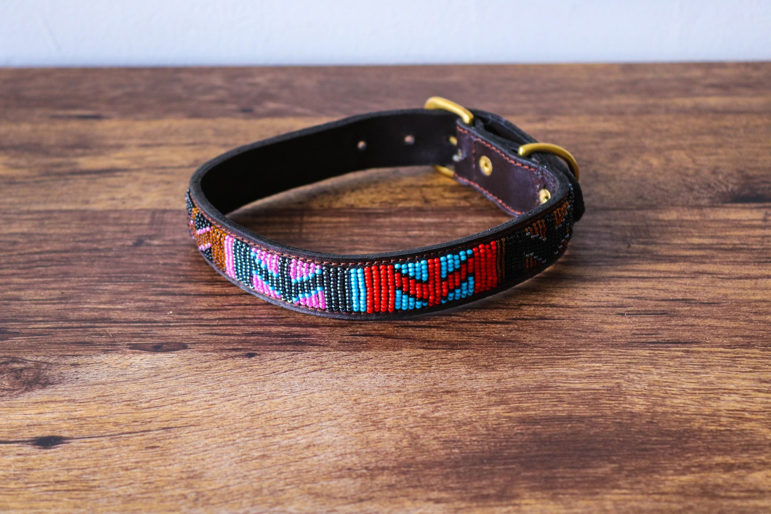 SALE African Beaded Collar Handmade Dog Collar Maasai Etsy