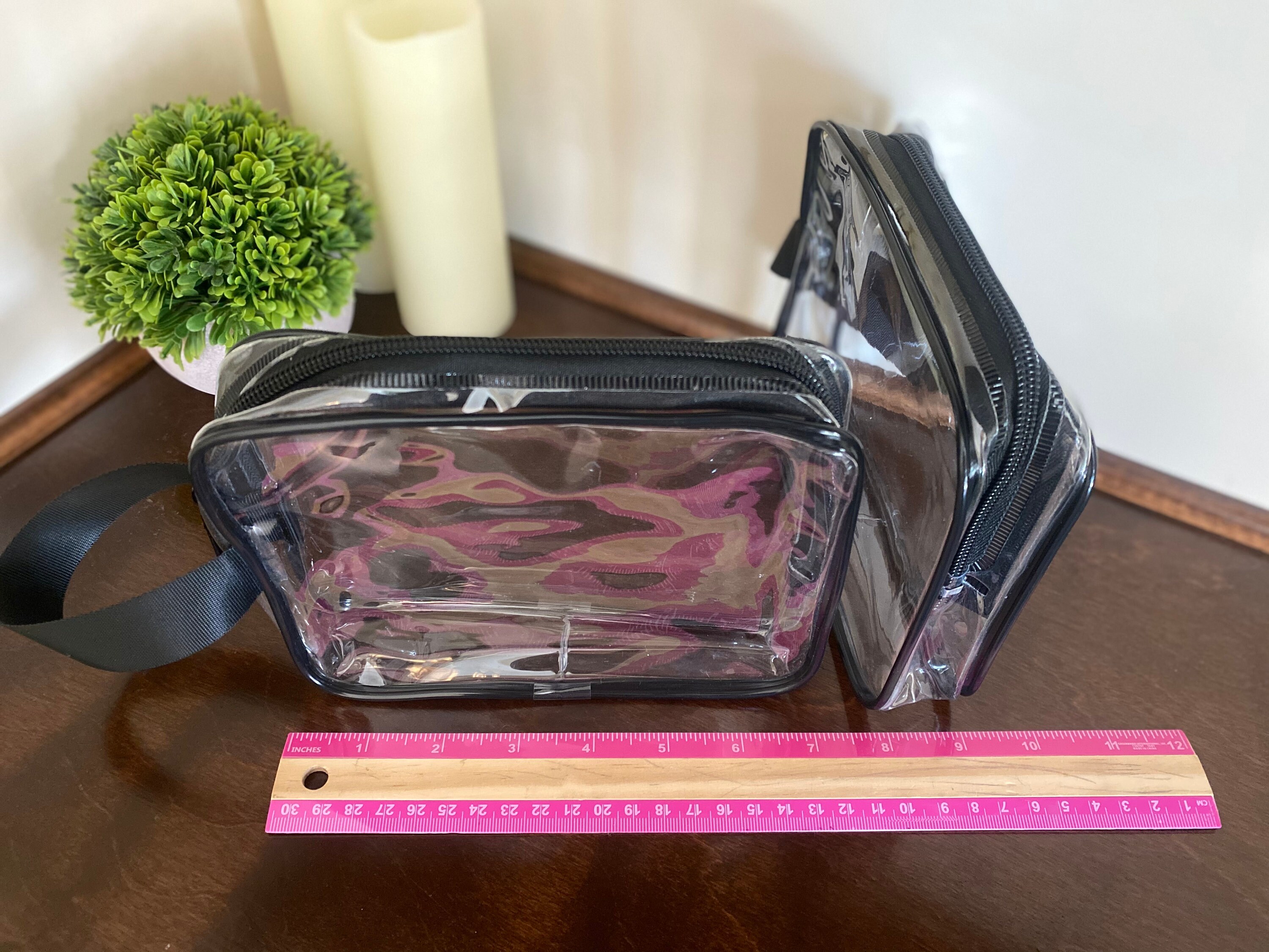 Clear Plastic Toiletry Bag with Handle Personalized or Etsy