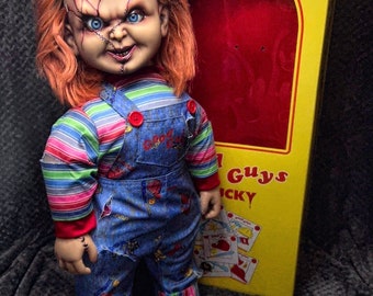 Lebensgroße Chucky-Puppe, Braut von Chucky, offiziell lizenziert von Spencer's REHAUL