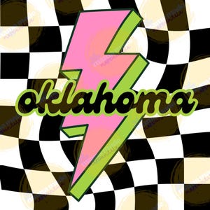 READY TO PRESS - dtf transfer - oklahoma