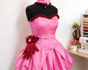 東京ミュウミュウ 桃宮いちご メイドコスプレ衣装 ウィッグ付き - Etsy