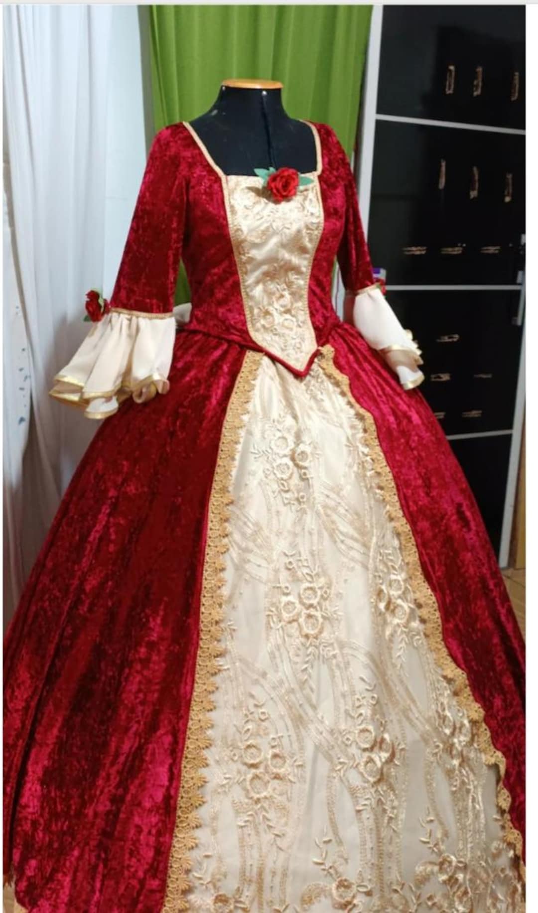 white christmas dresses Princess Belle Red Dress Holiday Costume Christmas Belle Dress For Adu –  Lydiacosplay