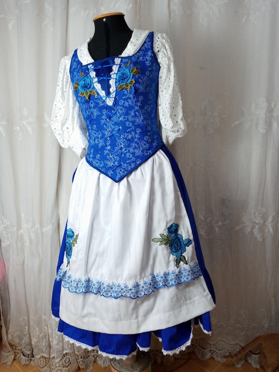 belle blue dress broadway broadway  xiaolindesign