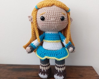 Princess Zelda | Crochet *PATTERN* Download | Amigurumi Doll | Breath of the Wild