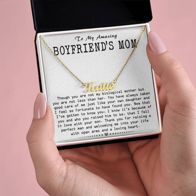 Gift for Boyfriend's Mom, Boyfriend's Mom Gift, to My Boyfriends Mom ...